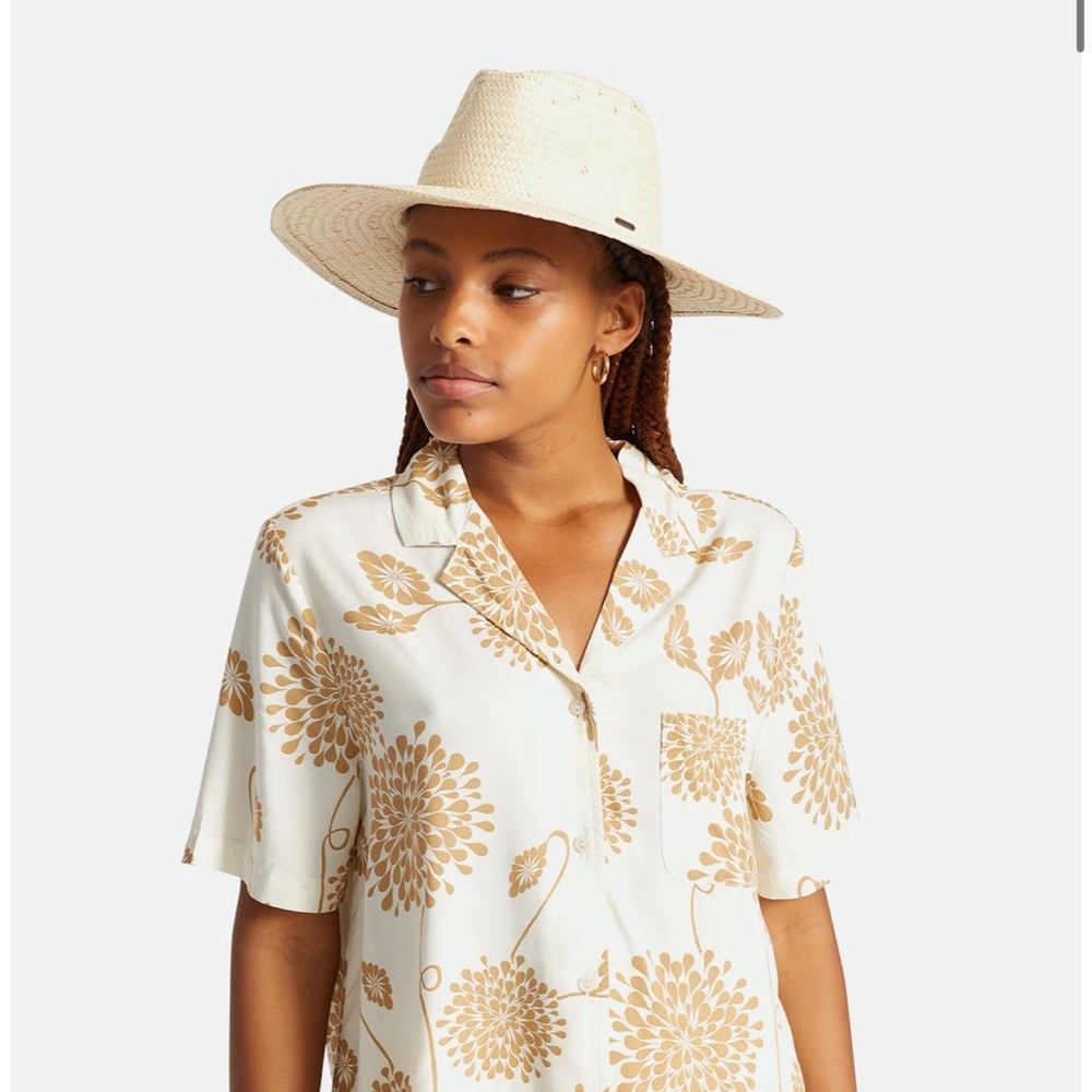 Brixton Seaside Sun Hat NWT